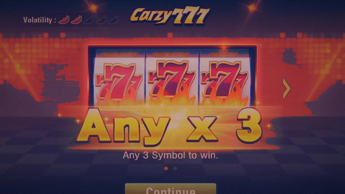 Crazy 777 · Tampilan Aplikasi QQRP